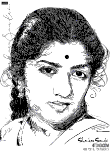 Lata Mangeshkar A legendary playback singer in Indian movies