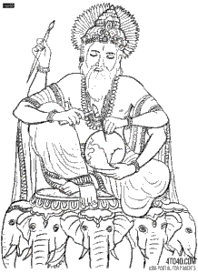 Lord Vishwakarma, the divine architect of the universe