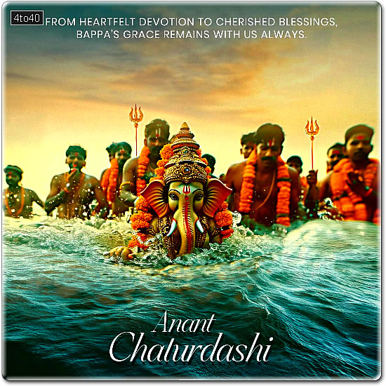 Our wishes to you on the auspicious occasion of Anant Chaturdashi