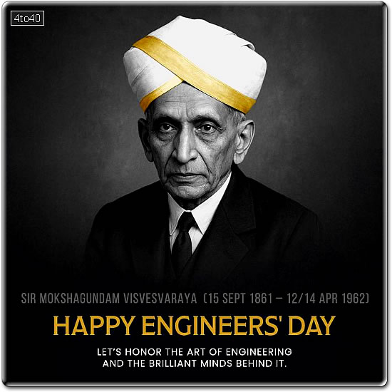 National Engineer’s Day is celebrated in India on September 15 to mark the birth anniversary of Sir Mokshagundam Visvesvaraya