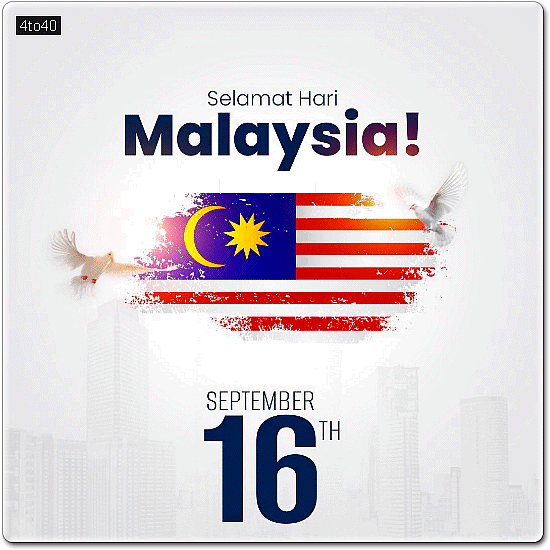 Wishing everyone a very Happy Malaysia Day - 16th September