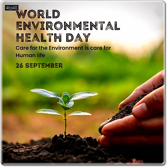 World Environmental Health Day is celebrated annually on September 26