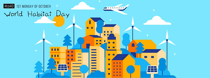United Nations designated World Habitat Day to be observed on the first Monday of October every year