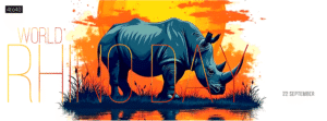 World Rhino Day Banners Poster For Social Media