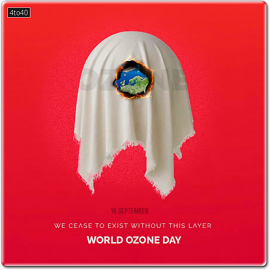 It's high time that we took actions to protect the ozone layer for us and future