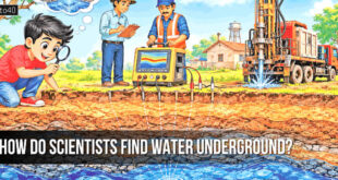 जमीन के नीचे पानी कैसे ढूंढ़ते हैं वैज्ञानिक: How do scientists find water underground?