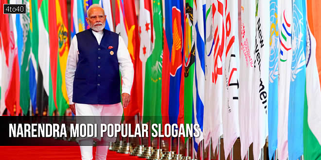 5 Popular Slogans Coined By Narendra Modi