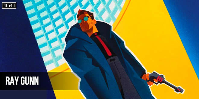 Ray Gunn: 2026 American Animated Neo-noir Science Fiction Mystery Film Trailer & Review