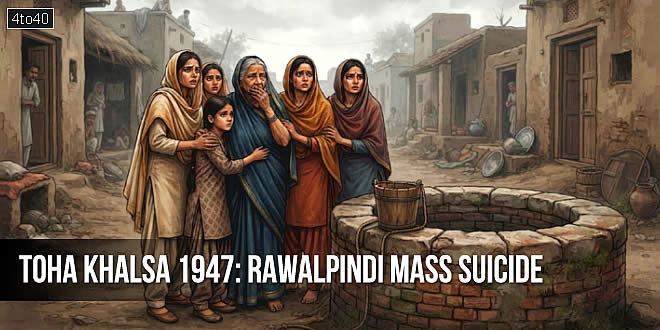 1947 में रावलपिंडी के तोहा खालसा में 90 हिंदू-सिख महिलाओं ने क्यों किया जौहर