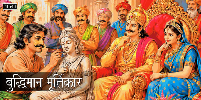 बुद्धिमान मूर्तिकार: विपरीत परिस्थितियों में निराश हुए बिना धैर्य और बुद्धिमत्ता से काम लें