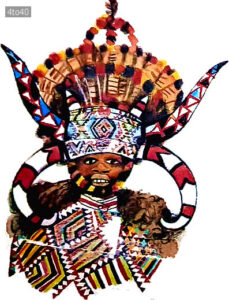 Native ceremonial costume