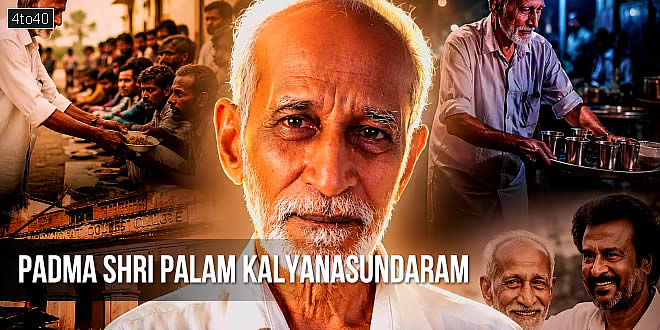 In 2023, India gave Palam Kalyanasundaram the Padma Shri