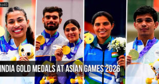 How Many Gold Medals Did India Win at the Asian Games 2026?