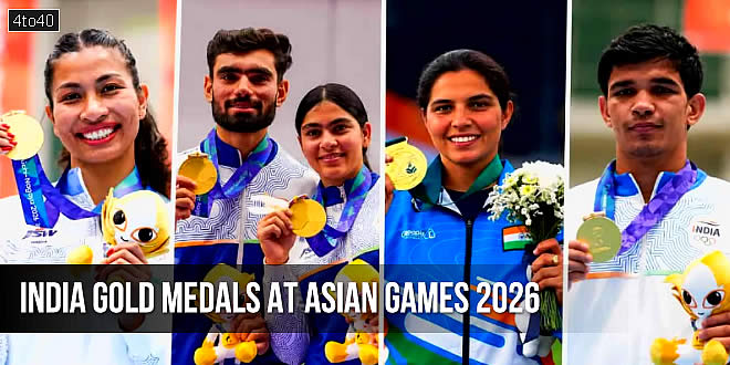 How Many Gold Medals Did India Win at the Asian Games 2026?